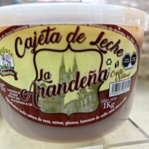 CAJETA DE LECHE -ARANDEÑA-